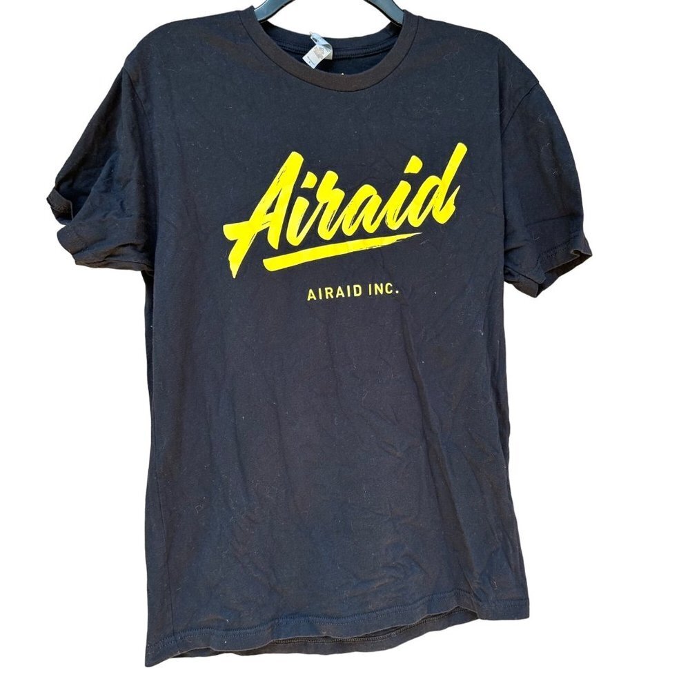 Next Level Apparel Airaid INC Race Air Filters Black T-shirt Size L